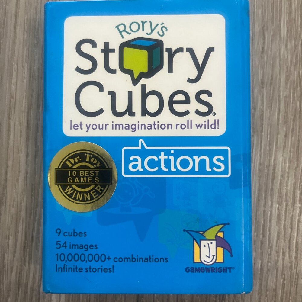 Rory's Story Cubes – Actions Edition | Fun Family Game Night | Creative Gift